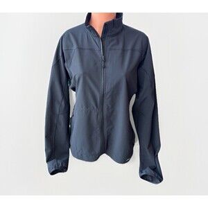 Eddie Bauer First Ascent Women’s Black Lightweight Jacket Size L Full Zip